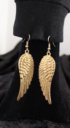 Angel Wing Ohrhänger, Länga ca. 7.5 cm