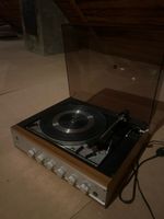 Plattenspieler Dual 1014 mit zwei Elac Lautsprechern