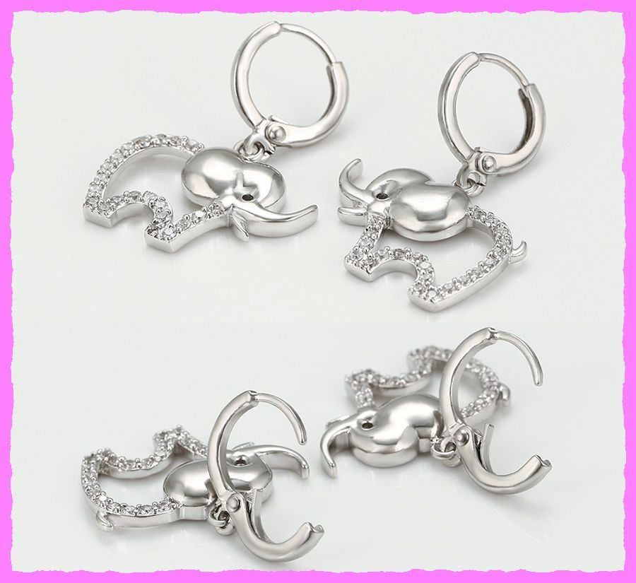 Ciondoli: Bezauberndes Elefanten Set mit Zirkonia – Nuovo e nell'imballaggio originale da Oberglatt ZH venduto da Diamond-Girl 5