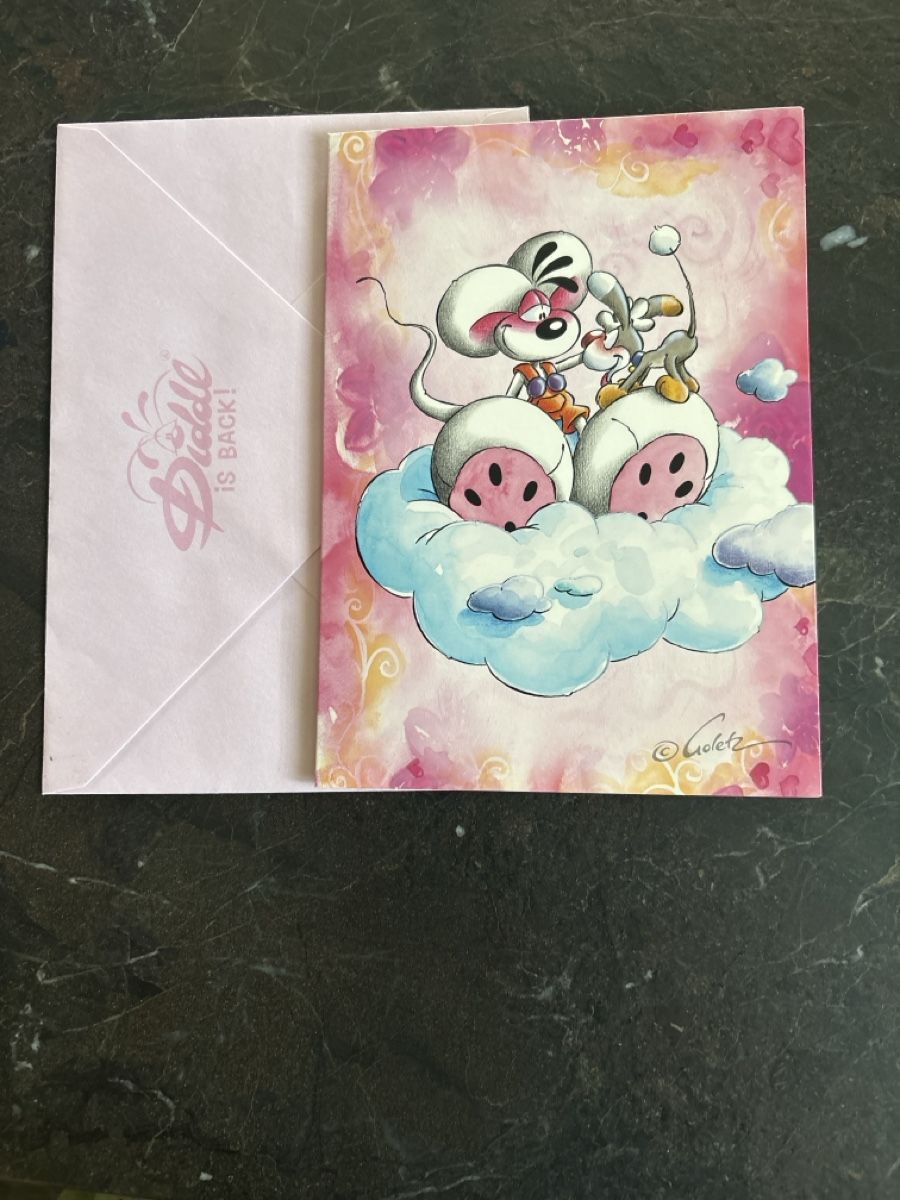 Carta: Diddl Briefpapier-Set Pink, neu – Nuovo (secondo la descrizione) da Pfäffikon ZH venduto da Shona 1