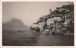 AK Gandria gel. 22.4.1938
