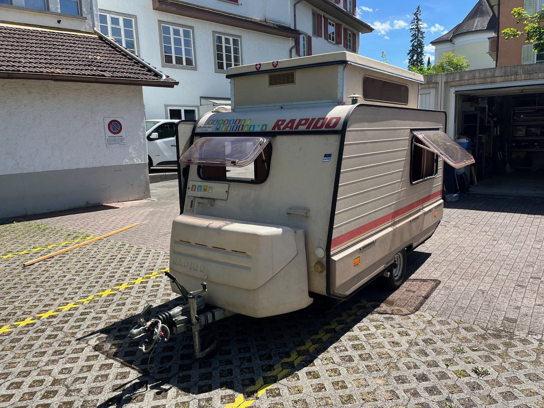 Rimorchi: Wohnwagen Rapido Club 30 – Usato da Ebikon venduto da rebeluz 1