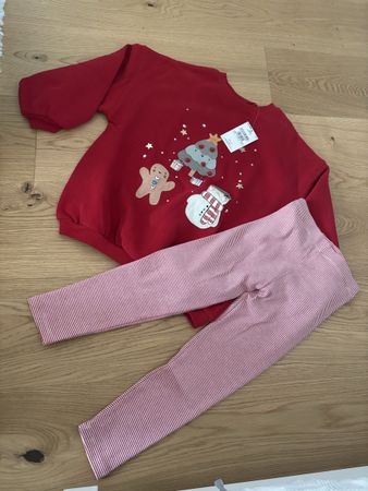NEU Weihnachtsoutfit NEXT, Gr. 116, christmas outfit