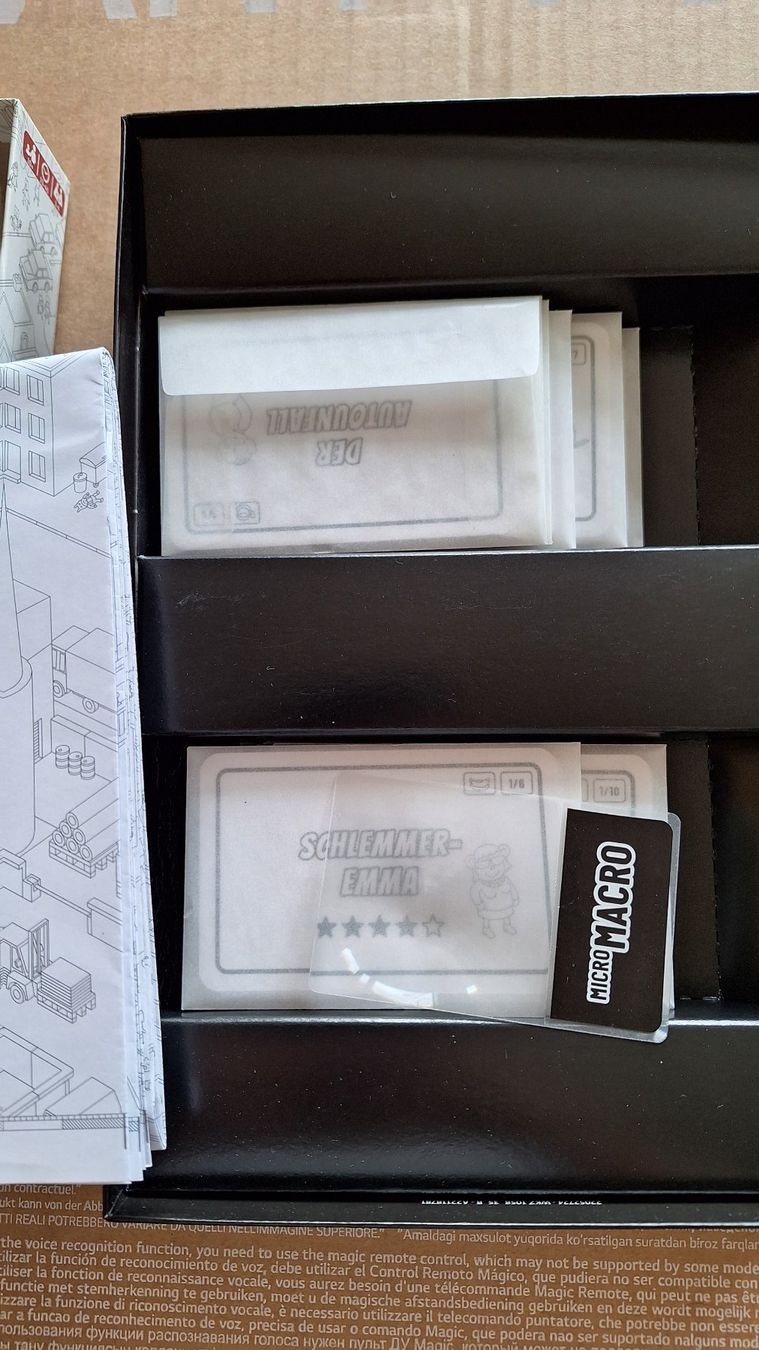 Spiele: Micro Macro - Crime City - Brettspiel – Gebraucht aus Altstätten SG von GGsGameshop 2