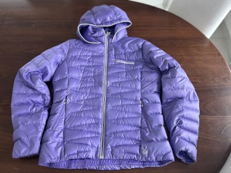 Spyder Daunen-Winterjacke, Lila, Gr. L- Top Zustand!