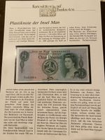 Kuriosität auf Banknoten Isle of Man