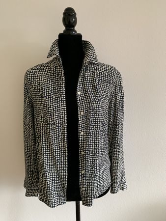LIVIANA CONTI: Lässig gemusterte Bluse, 34