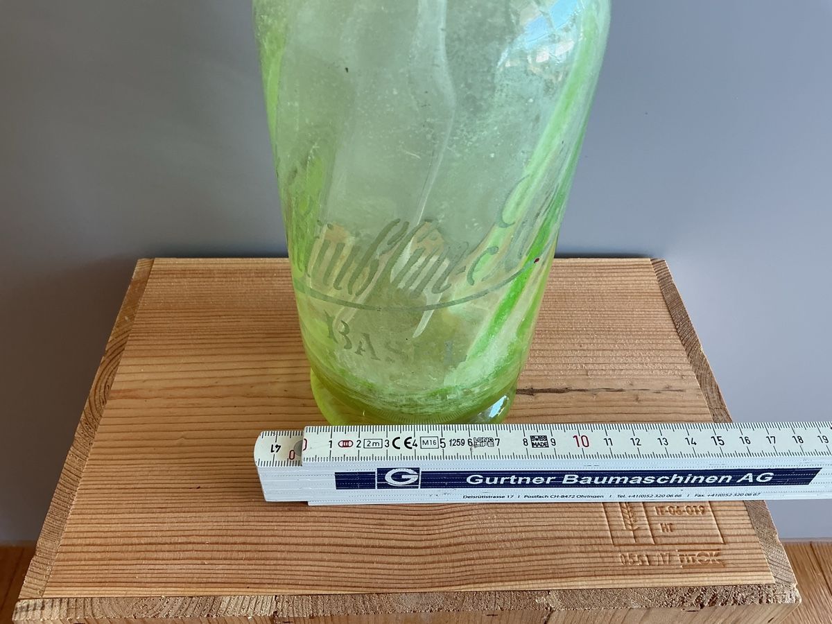 Bottiglie: Syphonflasche H. Schäublin-Senn, Basel – Usato da Konolfingen venduto da KasparB65 5