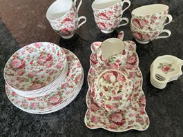 Romantisches Kaffee/Tee-Service Vintage 6fach