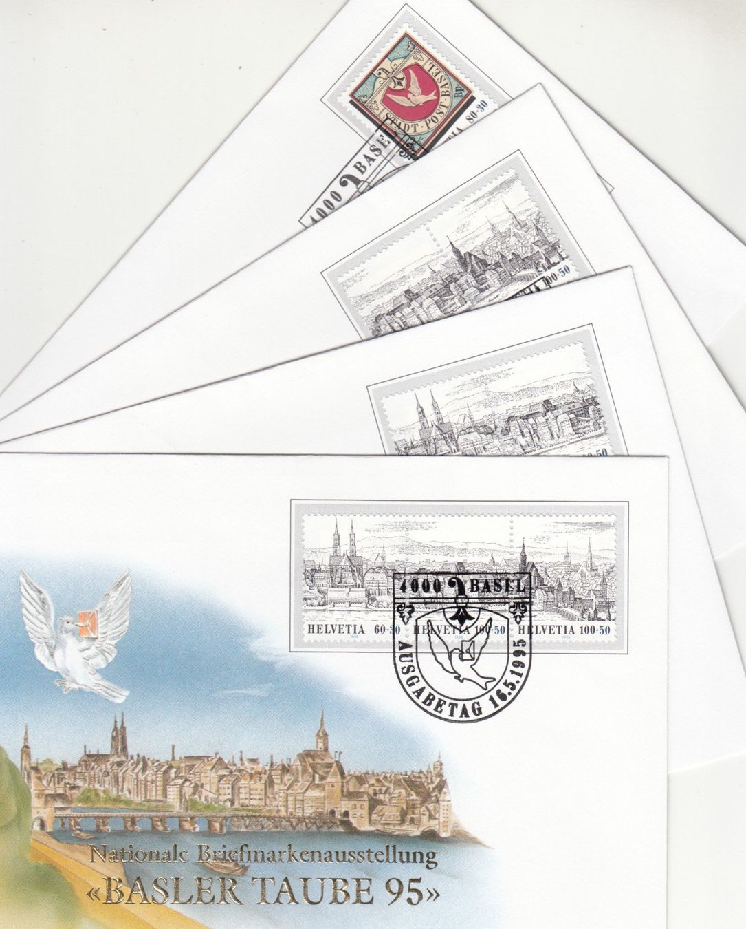 Tutti i francobolli: SBK Z99 - Z102 FDC – Usato da Bürglen TG venduto da StampGraf