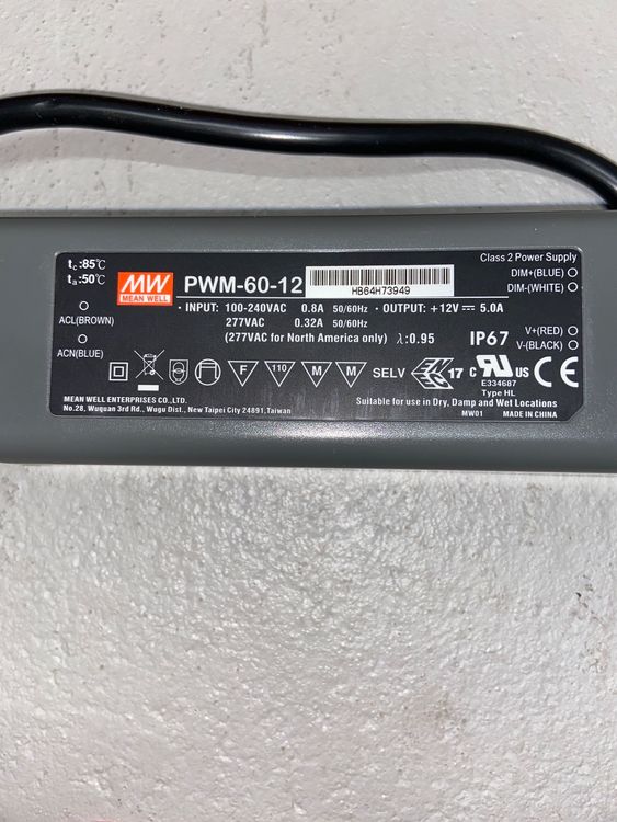 Fyearfly 6x LED-Treiber 2W/3W - PWM Dimmbar Konstantstrom 700mA