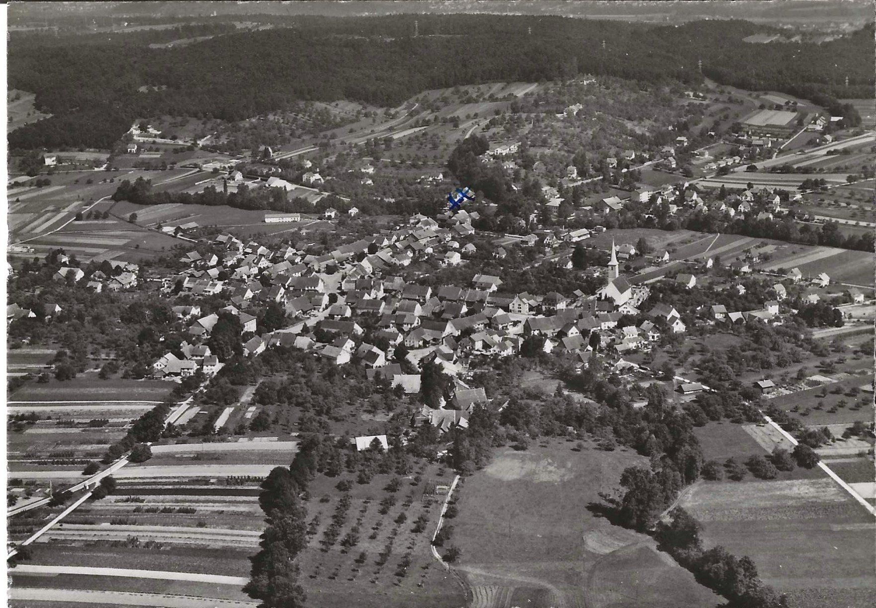 Cartoline postali: Karte Therwil 1965 – Usato da Zürich venduto da Philacat11