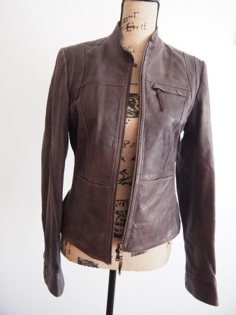 Exklusive Jacke feinstes Lamm Nappa MarcCain