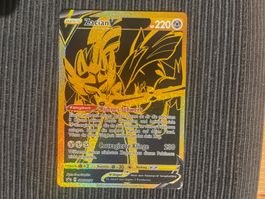 Pokemon Zacian V Gold Promo SWSH 76 near Mint