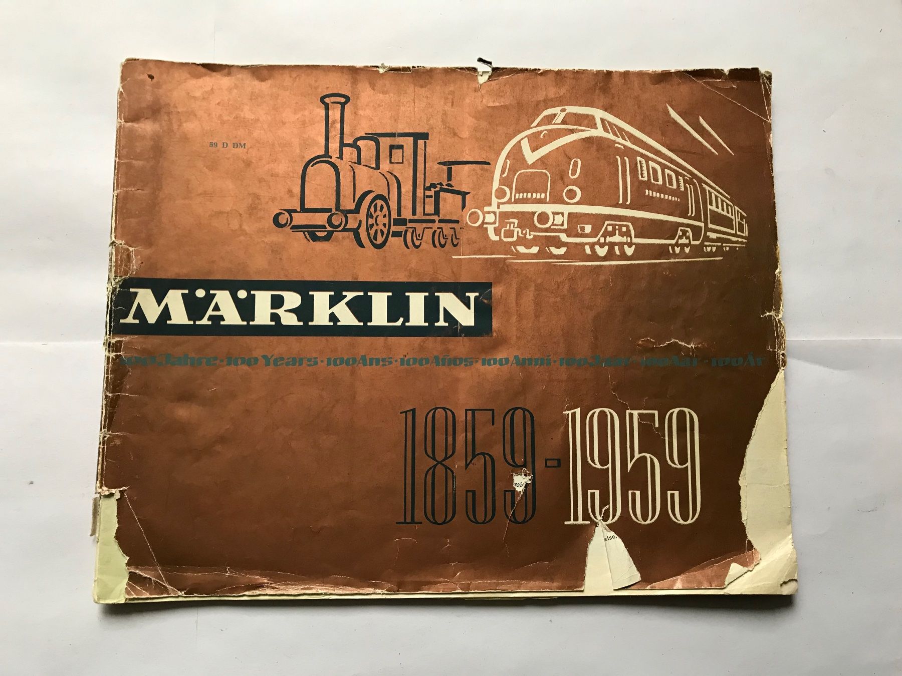 Märklin Modellini di ferrovie: märklin katalog 1959 – Usato da liestal venduto da makai05