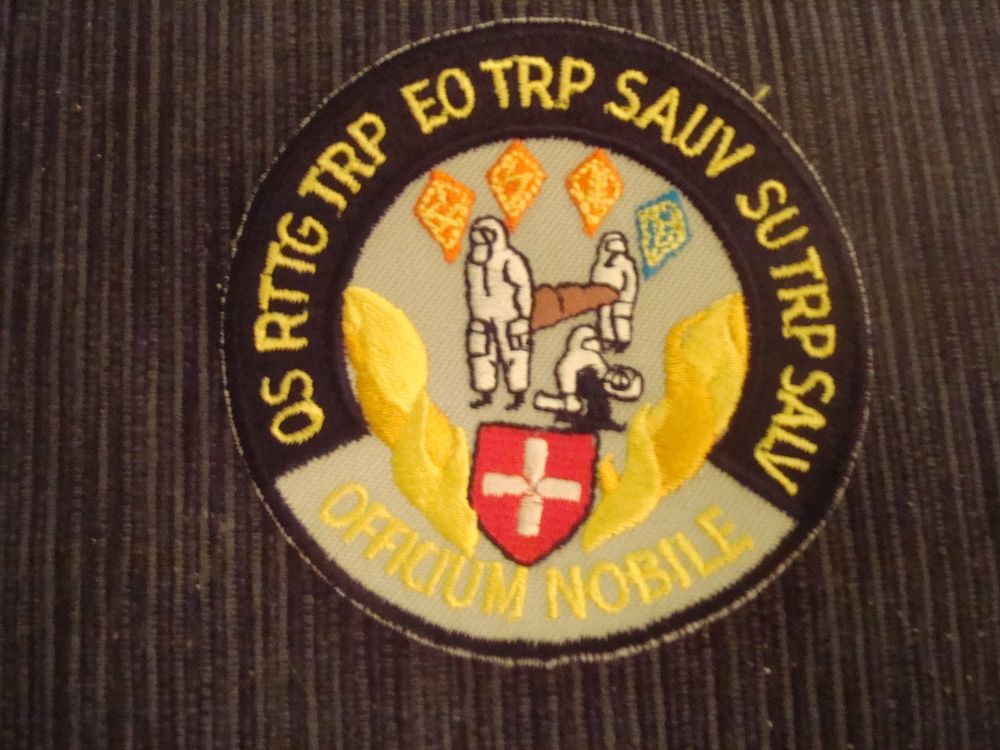 Badge - Aufnäher - Militär - OS RTTG TRP (Neu (gemäss Beschreibung)) in ...