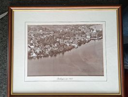 Historisches Bild Berlingen am Bodensee 1925, Swissair Photo