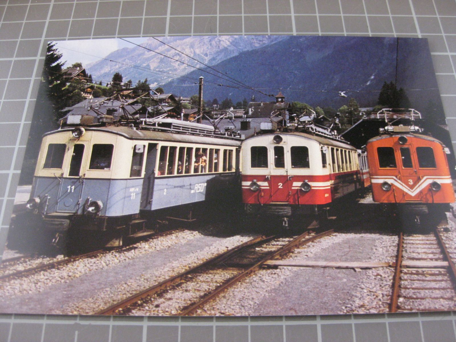 Ansichtskarten: AK Les Diablerets mit Zug  – Neu (gemäss Beschreibung) aus Malters von Marosko