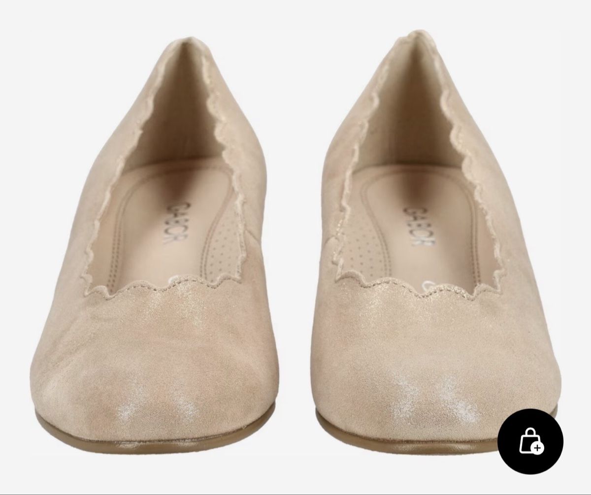 Gabor Damenschuhe: Gabor Pumps sand, Gr 39 neu – Neu (gemäss Beschreibung) aus Hindelbank von Surlie 3