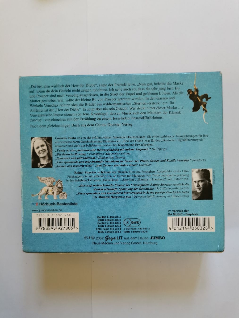 Audiolibri: Herr der Diebe - Cornelia Funke – Usato da Bern venduto da Libre_raria 1