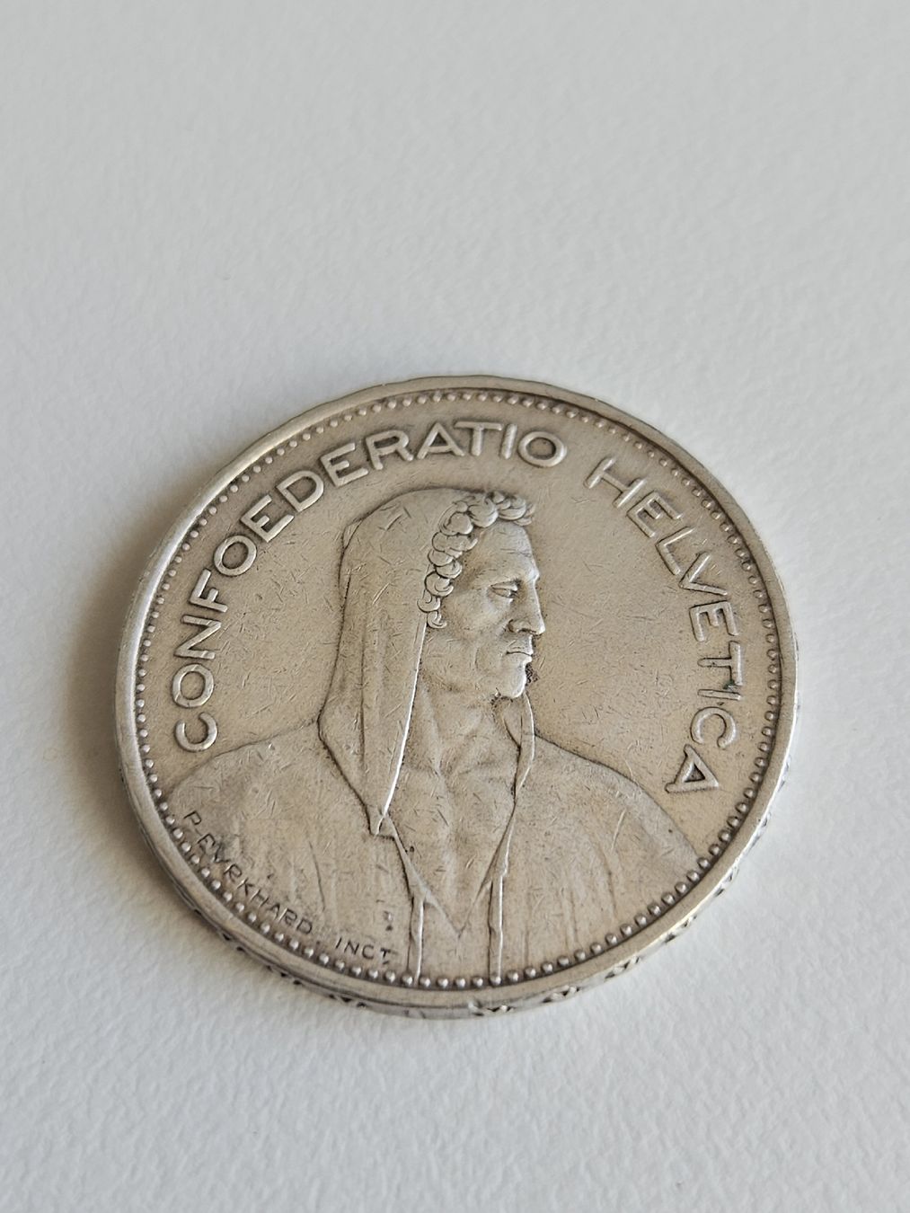 Toutes les monnaies: 5 Frank 1933 – D'occasion à Pfäffikon ZH par Mrt. 1