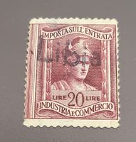 Italienisch-Libyen alte briefmarke