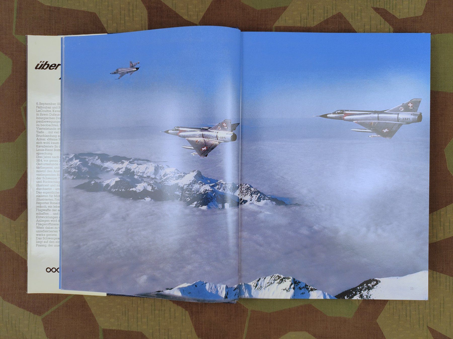 Schweizer Armee Uniformi: Buch Piloten über den Alpen – Usato da Bauma venduto da SwissMilitaria 4