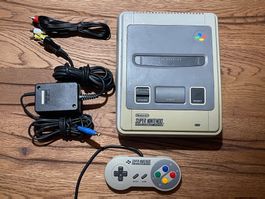 1 CHIP ! Super Nintendo SNES Konsole gebraucht!