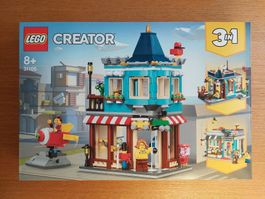 LEGO Creator 31105 Spielwaren- Blumenladen Cafe Münzrakete