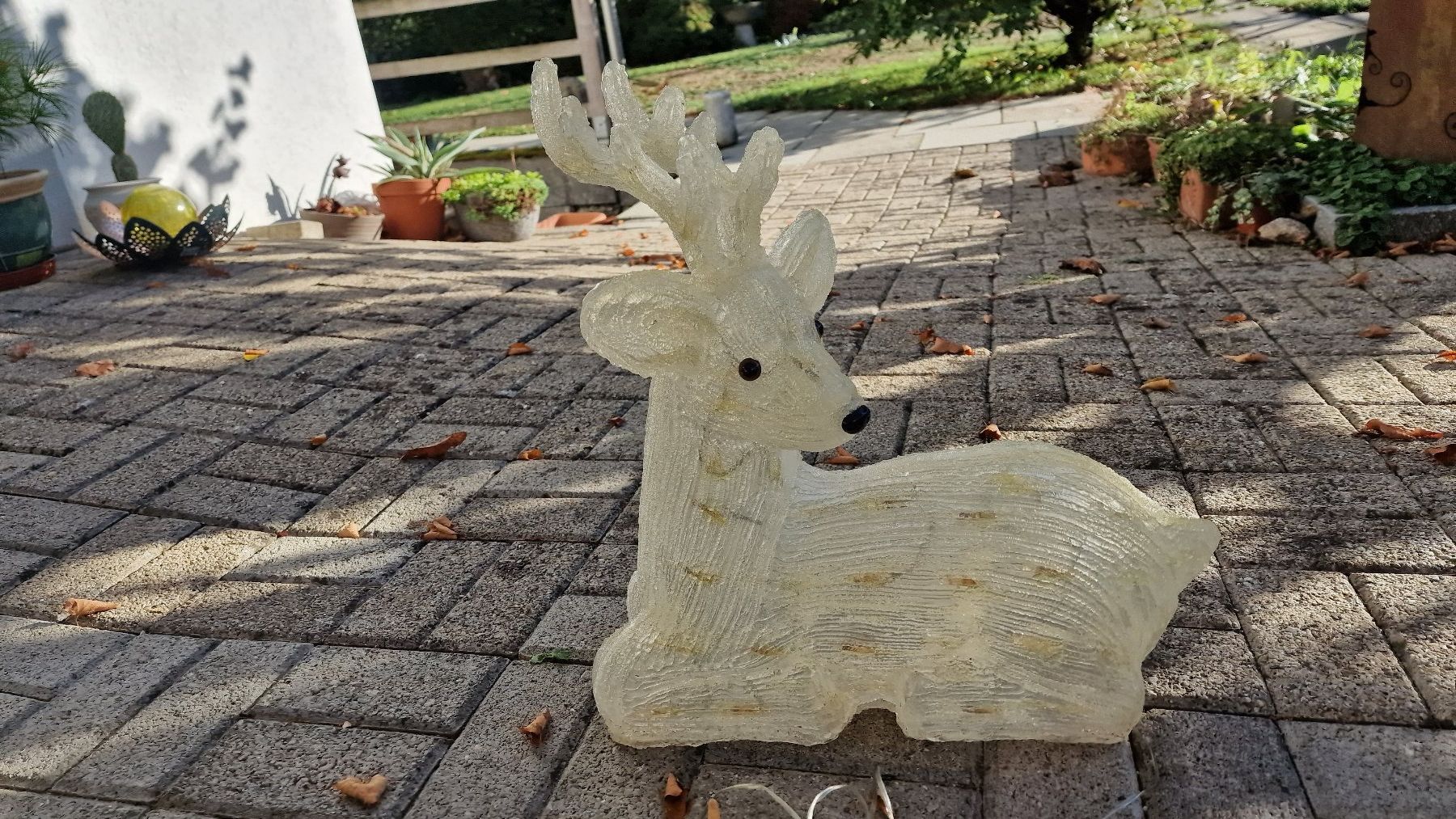 Tutte le decorazioni: Herziges Rentier leuchtend – Usato da Wil  AG venduto da Kfloh 1