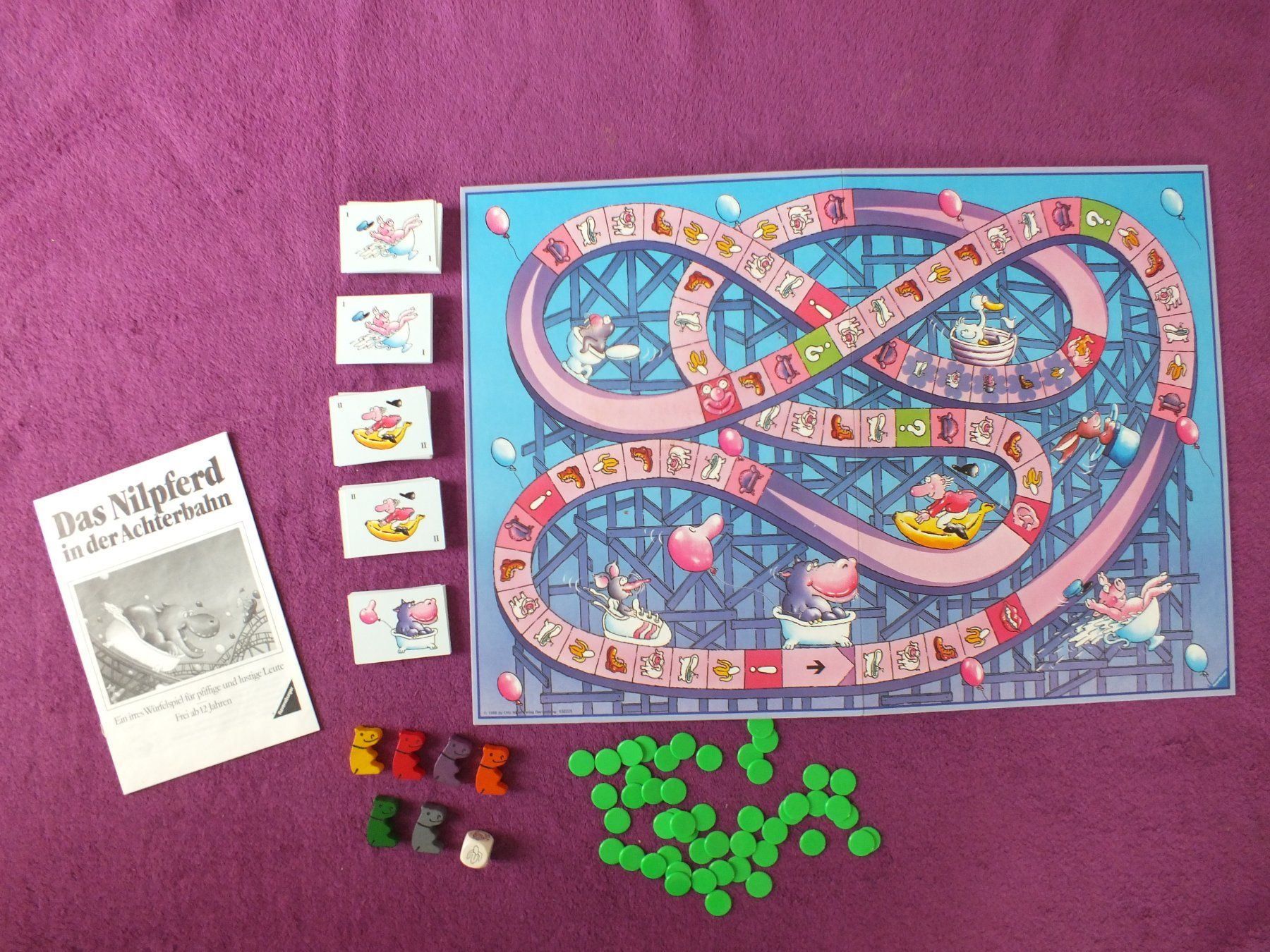 Ravensburger Spiele: Das Nilpferd in der Achterbahn – Gebraucht aus Müllheim Dorf von Seeeule01 4