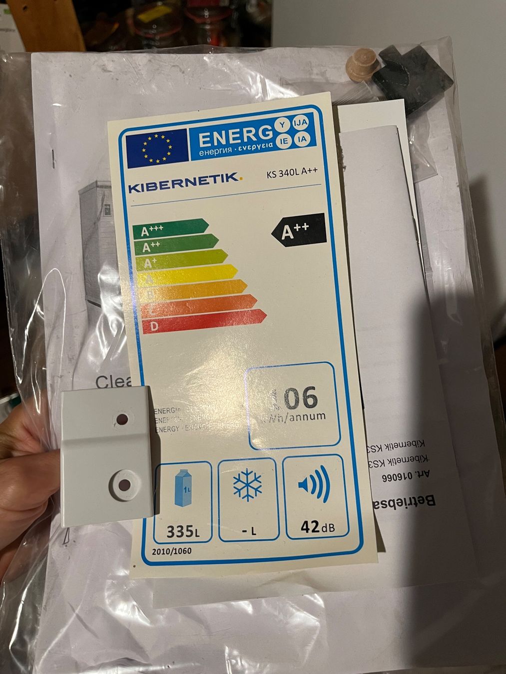 Kibernetik Frigoriferi: Kibernetik KS340L – Usato da Unterentfelden venduto da plastmass 4