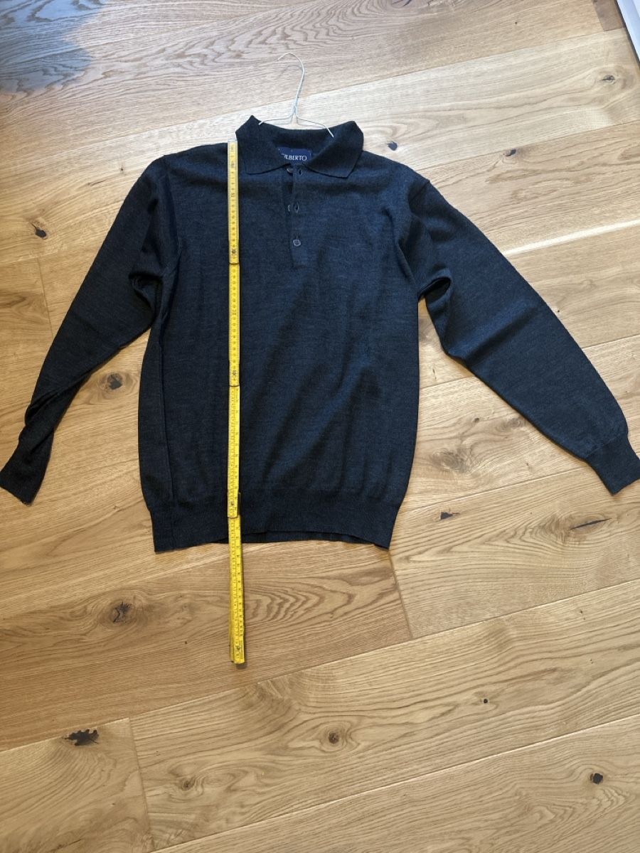 Maglioni & Felpe: Feiner GILBERTO Merinowolle Poloshirt Pullover Gr. M Herbst – Usato da Rothenburg venduto da wer_g9fd 1