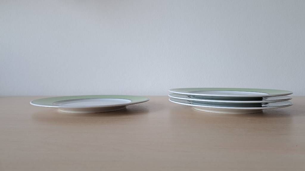 Piatti: Einfache Teller - Set 4 Stk. – Usato da Winterthur venduto da sha_9rm5 1