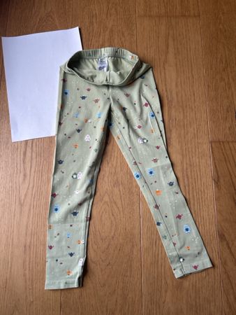 Kinder Leggings Grösse 110/116 Monster Motiv