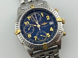 Vintage BREITLING Chronomate Gold/Stahl Herrenuhr, Automatik