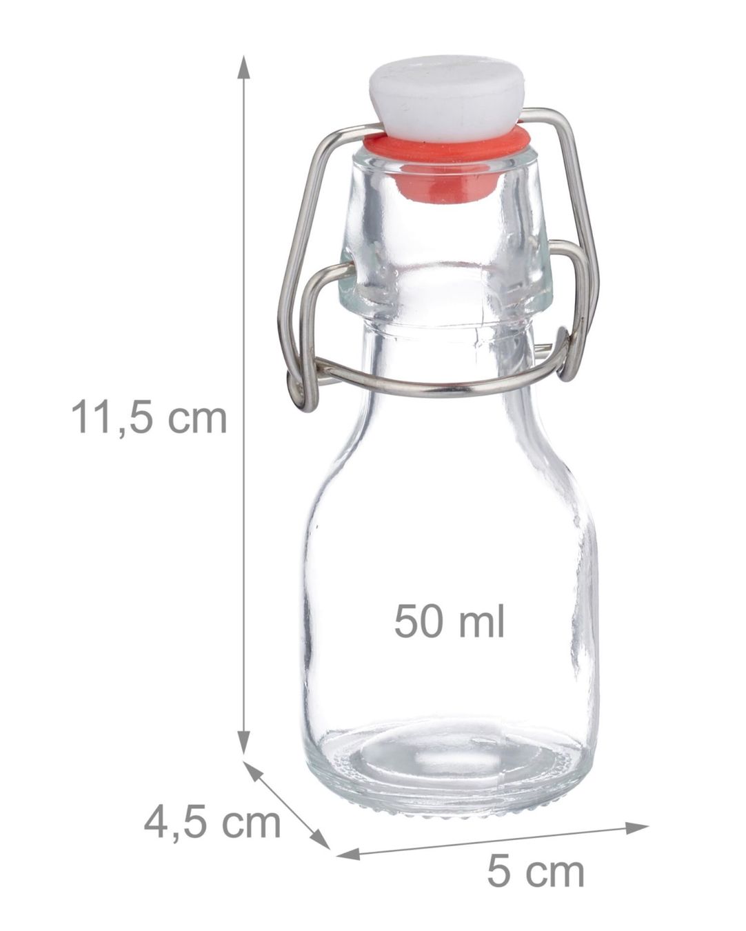 Bicchieri, Caraffe & Bottiglie: Kleine Flaschen mit Bügelverschluss Set – Nuovo e nell'imballaggio originale da Bülach venduto da StoreInShop 3