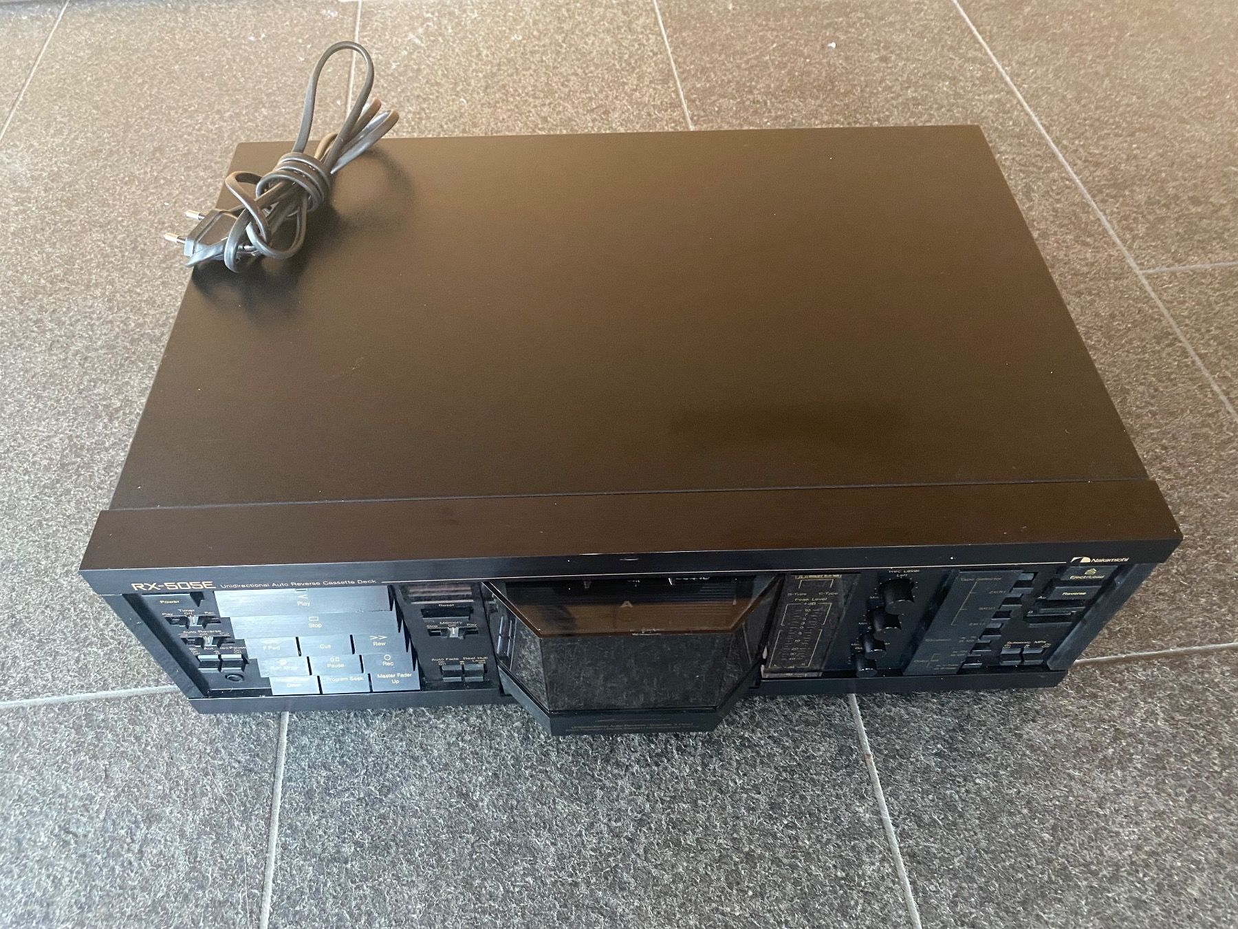 Musicassette: Nakamichi RX-505E Auto-Reverse Kassetten-Deck – Usato da Zürich venduto da igi88 3