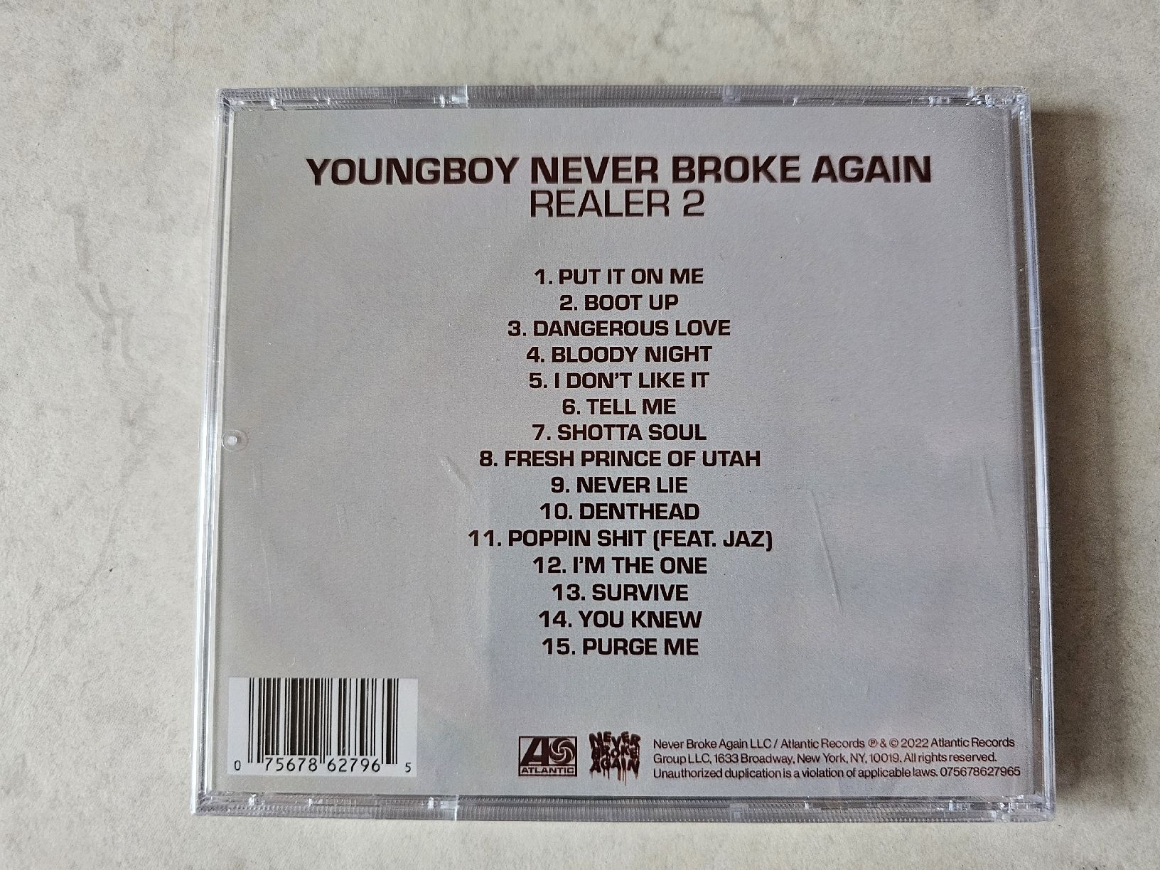 CDs: YoungBoy Never Broke Again - Realer 2 / Fabrikneu – Neuf avec emballage d'origine à Schneisingen par backstore24 1