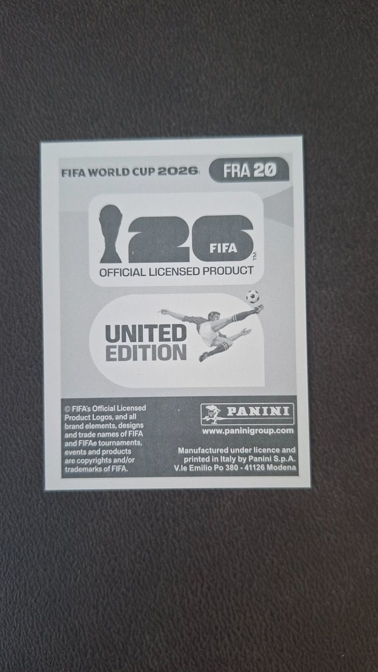 Panini Carte collezionabili: Paninibild Mbappé WM 2026  FRA20 – Nuovo (secondo la descrizione) da Einsiedeln venduto da AIGHT09 1
