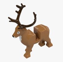 LEGO Minifigur Tiere Rentier / Hirsch (Art-Nr. 6310336)