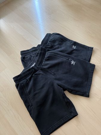 Adidas Black Shorts, Kids size 11-12 years. Great Condition!