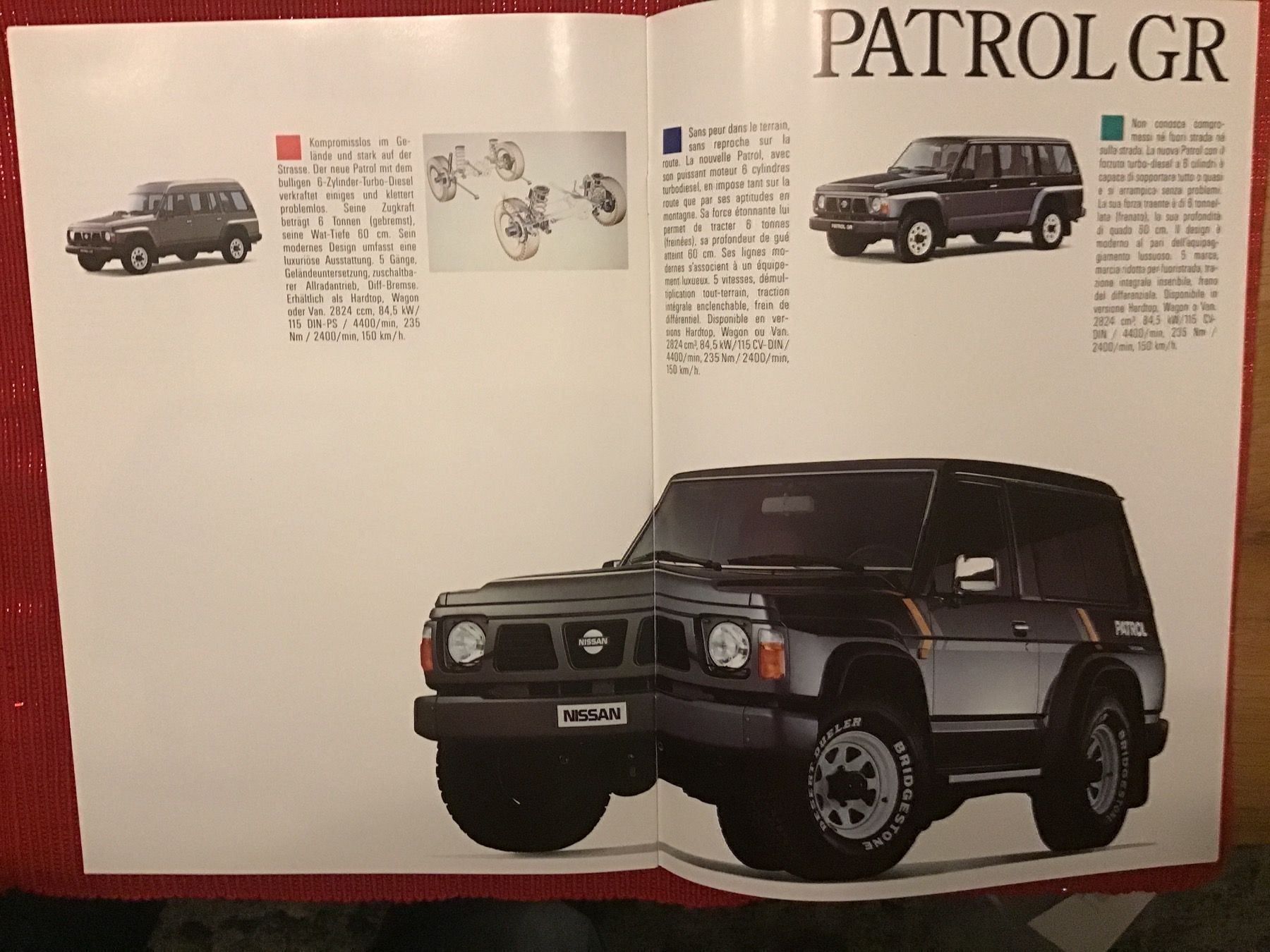 Nissan Documenti: Nissan Programm Verkaufsprospekt 1989 – Usato da Scherzingen venduto da Starseller62 6