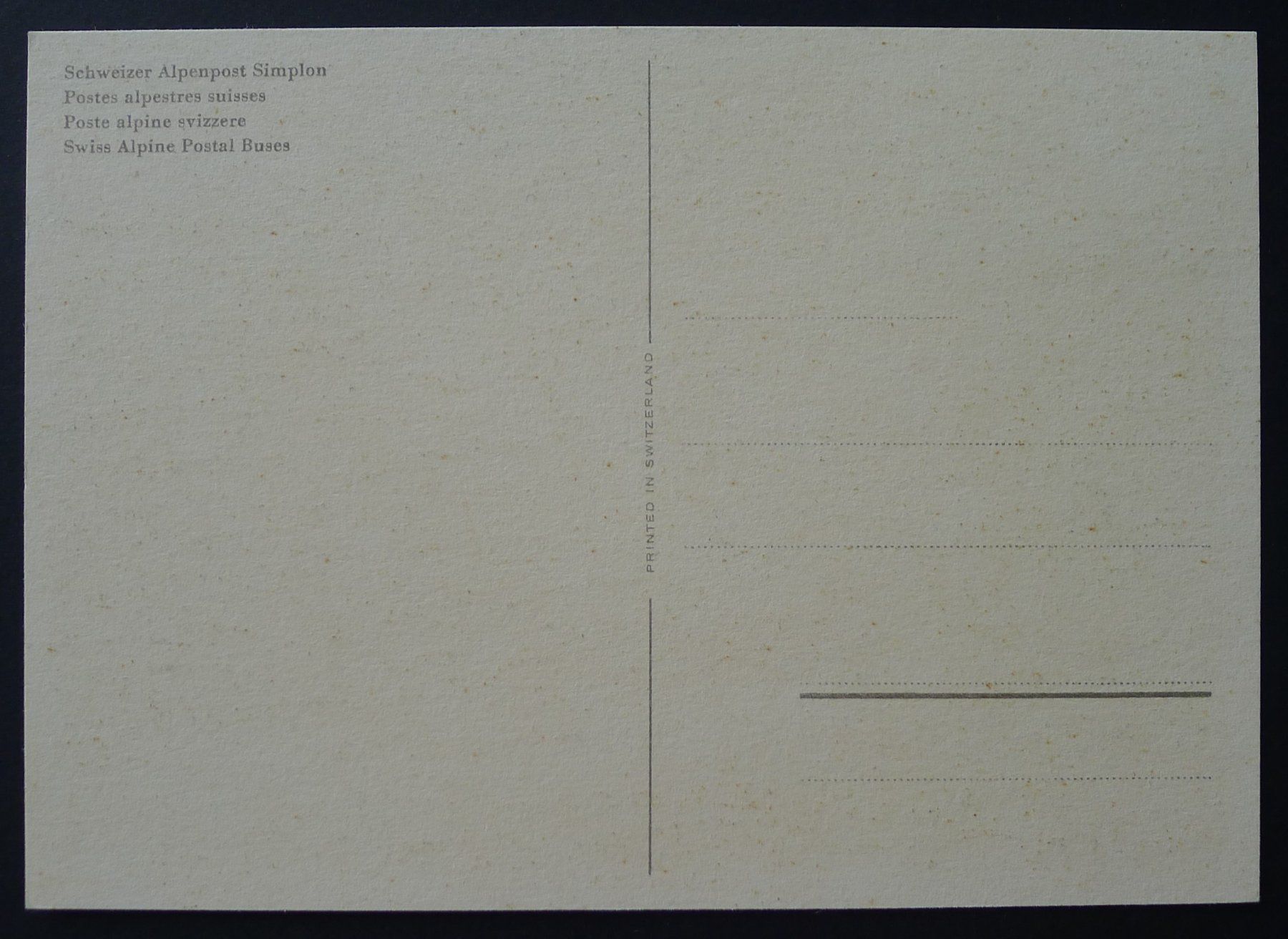 Tutti i francobolli: 1953, Maximumkarte Nr.314 Alpenpost Postauto – Usato da Ebikon venduto da SilvioFreund 2