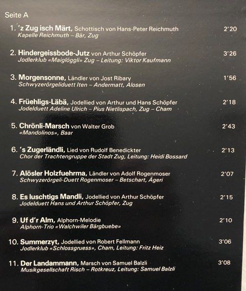 Dischi in vinile: Volkstümliches Zug (LP) – Usato da Grüningen venduto da azulmarron 1