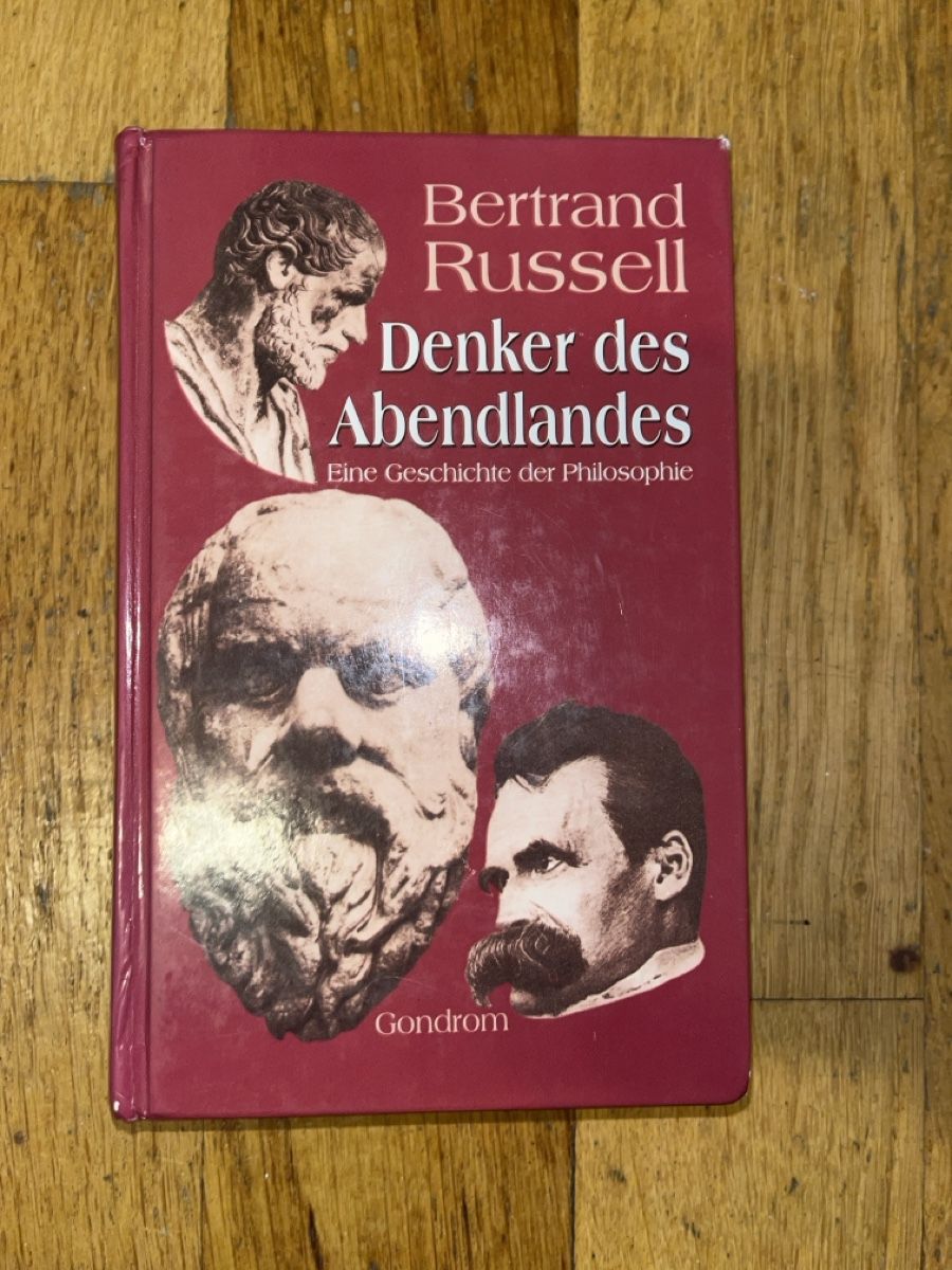 Libri: Bertrand Russell - Denker des Abendlandes – Usato da Basel venduto da Buechermensch