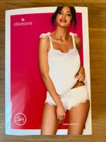 NEUES Set Top & Panty weiss von Obsessive Gr. L - 400319
