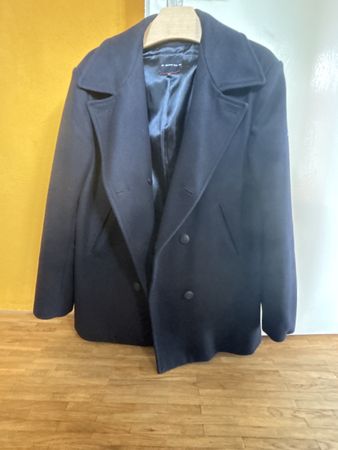 Armor Lux Wollmantel, dunkelblau, Grösse 52 - Top Zustand!