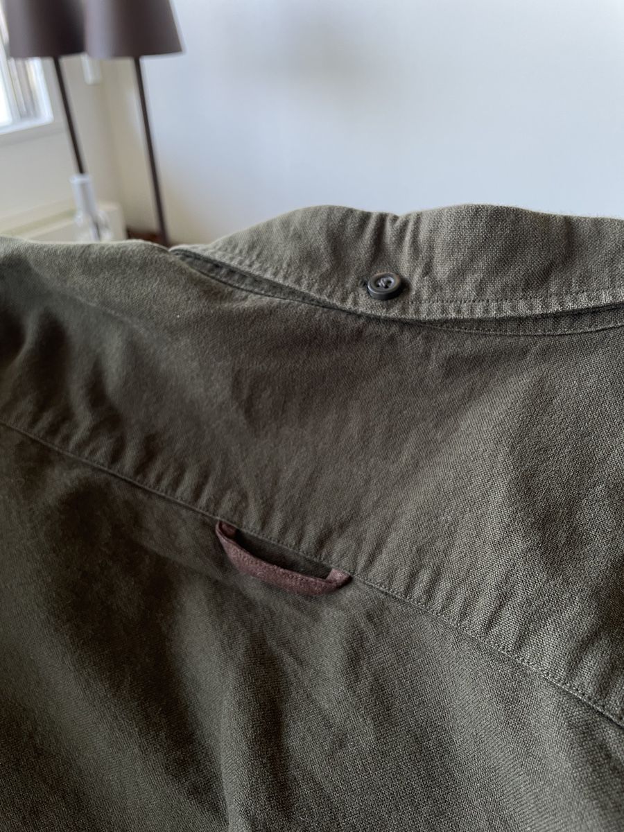 Massimo Dutti Camicie: Chemise Massimo Dutti kaki taille M – Usato da Confignon venduto da MattWen 7
