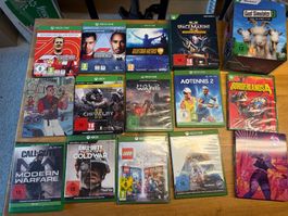 Xbox one/series spiele + Gitarren